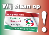 Wij staan op Hongarije Plaza